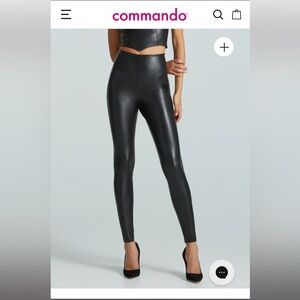Commando Faux Leather Leggings